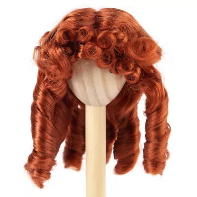 Synthetic Mohair Monique Carrot Red Breanna 7 -8  Doll Wig • $10.49