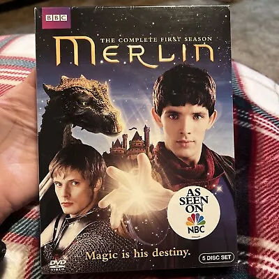 Merlin: The Complete First Season (DVD 2010 5-Disc Set) And Second Season • $25