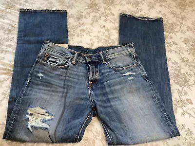 Abercrombie & Fitch Bootcut Distressed Jeans Size 31x32 • $17.99