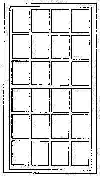 Grandt Line 3712 O Scale Rico Engine House Windows -- 24-Pane Scale 4 X 8' (3) • $3.99