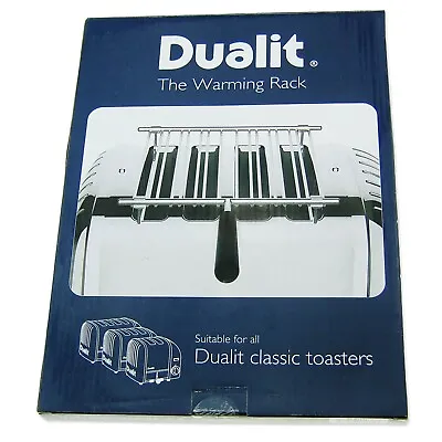 £23.50 • Buy New Boxed Genuine Dualit Toaster Bagel Warming Rack For Combi Vario New Gen