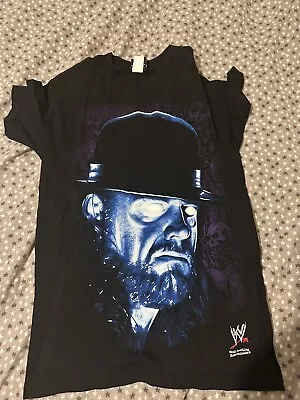 Official WWE Rare! Undertaker Black Printed 2007 T-shirt Size S • £24.99