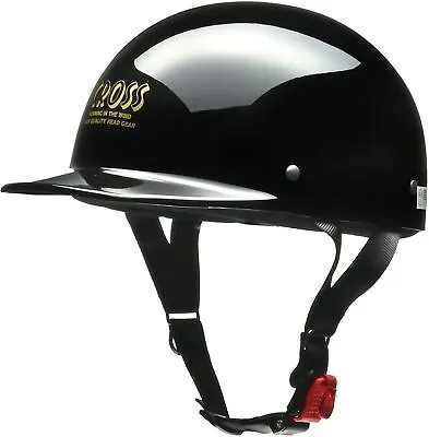 LEAD Motorcycle Helmet Cross Half Black Free CR680 • $72.87