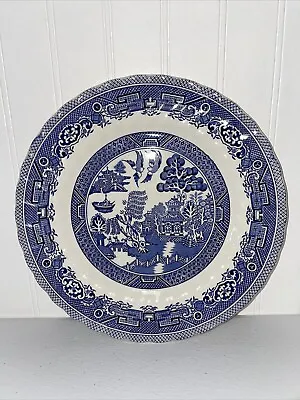 Fine Myott Meakin Tableware England Blue White 10  Dinner Plate 1pc (3ava) • $30