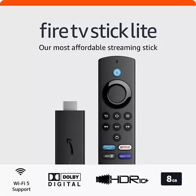 All-new Fire TV Stick Lite | Stream BINGE Kayo Sports Netflix Prime Video • $74.99