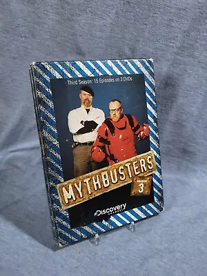 Mythbusters: Season 3 (dvd) (3 Disc Box Set) RARE • $29.55