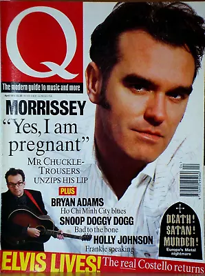 Q MAGAZINE 91 MORRISSEY Sepultura THE WONDER STUFF Snoop Dogg April 1994 • £4.50