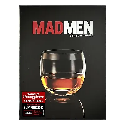 Mad Men (DVD 2009) Season Three - NEW SEALED • $14.99