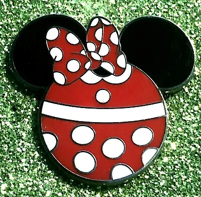 Disney Wdw 2011 Mickey Icon Mystery Collection Minnie Mouse Polka Dot Bow Pin • $6.95