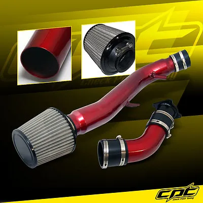 For 03-07 G35 3.5L V6 Automatic Red Cold Air Intake + Stainless Steel Air Filter • $99.96