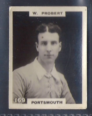 £2.99 • Buy Pinnace Football-black Oval Back-#0169- Portsmouth - W. Probert 