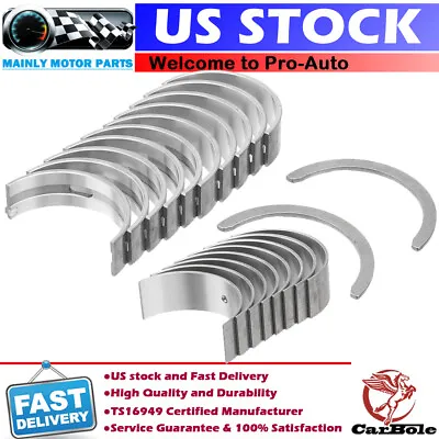 Connecting Rod & Crankshaft Main Bearings For VW CC Golf Audi A4 CDAA 1.8T 2.0T • $44.14