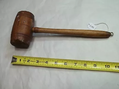 £22.88 • Buy Mallet, Vintage Woodworkers / Wood Carvers Wooden Mallet, Weighs 8  Oz.