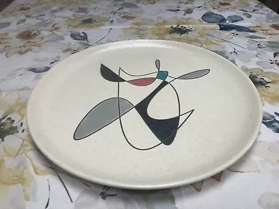 Vintage Metlox Contempora 13  Round Chop Plate Very Nice! • $74.99