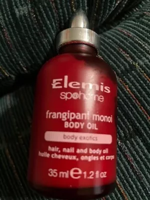 Elemis Frangipani Monoi Hair Nail & Body Oil 1.2 Fl Oz / 35 Ml Travel NWOB • $21.10