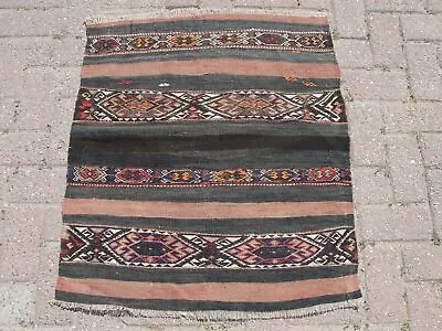 Small Kilim Rug Runner Rug Turkish Kilim Kelim Teppich Tappeto • $135.53