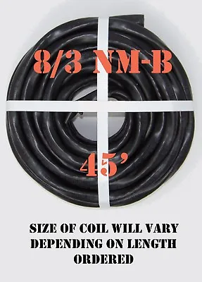 8/3 NM-B X 45' Southwire  Romex®  Electrical Cable • $114.08