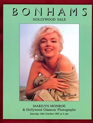 Bonhams Hollywood Sale: Marilyn Monroe & Hollywood Glamouir Photographs • $50