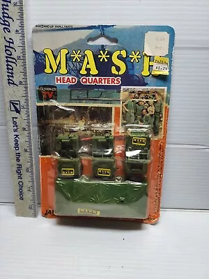 Vintage Mash Tv Show Tent Headquarters Play Set Blister Pack New Never Opened  • $75