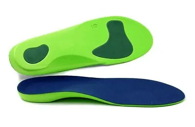 £3.99 • Buy Orthotic Insoles For Arch Support Plantar Fasciitis Flat Feet Back & Heel Pain