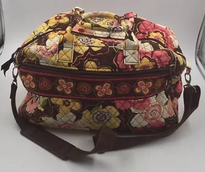 Vera Bradley Cross Body/ Weekend Bag Pinks Yellows Floral Buttercup Bag • $19.99