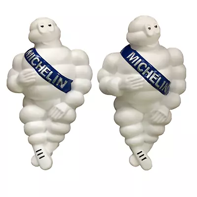 Michelin Doll 2x17  Bibendum Figure Doll Advertise Mascot Tire With White Light • £140.99