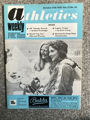 £6.99 • Buy ATHLETICS WEEKLY - 27 October 1973 - Brendan Foster; Brian Hooper