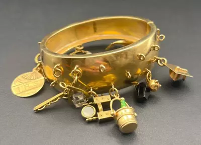 Vintage 14k Charm Bracelet • $3740