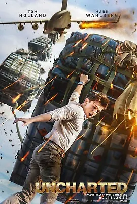 Uncharted Movie Poster (b)  - 11  X 17  - Tom Holland Mark Wahlberg • $13.96