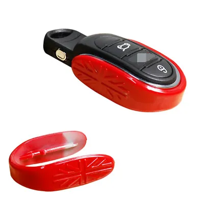 Union Jack Design Red Smart Key Fob Case Shell Holder For MINI Cooper 2014-2019 • $9.99