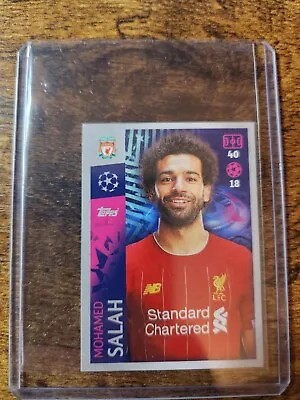 2019-20 Topps UEFA Champions League Sticker Mohamed Salah #286 Liverpool • $3.99