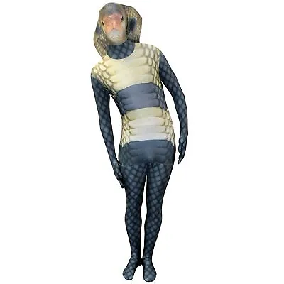 Kids King Cobra Morphsuit Boys Girls Halloween Snake Fancy Dress Costume • $40.95