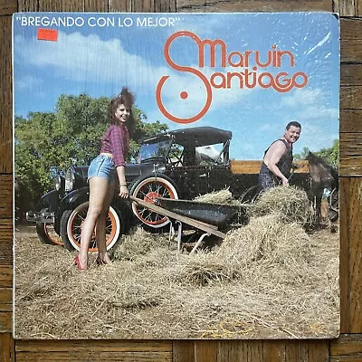 Marvin Santiago “Bregando Con Lo Mejor” LP 1988 TH-Rodven 2539 Salsa Con EX • $29.99