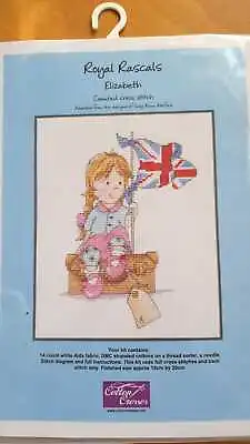 Union Jack Elizabeth Counted Cross Stitch Kit • £5.50