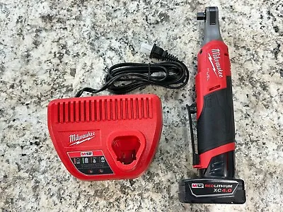 Milwaukee 2567-20 M12 FUEL 3/8” High Speed Ratchet W/ 4Ah Battery Charger • $199.99