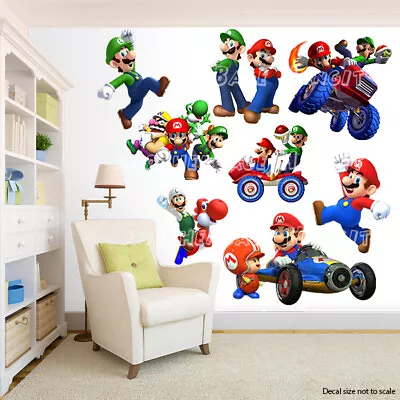 Super Mario Wall Decal (Inspired) • $26.99