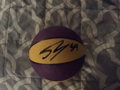 Shaquille Oneal Los Angles Lakers Signed Mini Basketball • $60