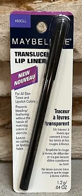 Maybelline TRANSLUCENT LIP LINER Pencil 450CLL All Skin Tones & Lipstick Colors • $7.74