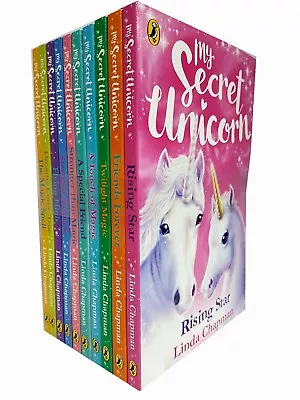 My Secret Unicorn Series Linda Chapman Collection 10 Books Set Pack NEW PB  • £15.95