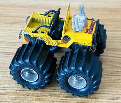 VINTAGE Matchbox 1986 The Super Chargers Mud Racers = S-14  MUD MONSTER • $20