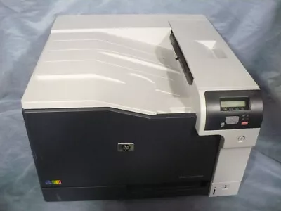 HP CP5225dn 448MB Postscript Duplex Laser Printer 11x17 Tabloid Toners Pc 75 Rfb • $1085