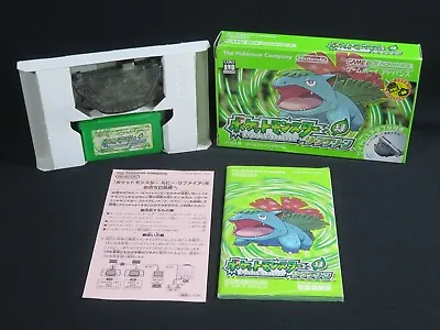 Leaf Green Pokemon Game Boy Advance GBA Authentic Gameboy 2004 Nintendo Japan • $84.99