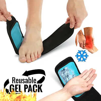 $7.70 • Buy Cold&Hot Therapy Wrap Wrist/Ankle/Foot Support Brace Sport Injury Pain Relief US