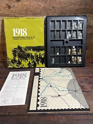 $149.99 • Buy SPI 1972  Tray: 1918 OPERATION MICHAEL  Germany Last Chance In The West Game