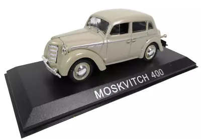 Moskvitch 400 - 1:43 Diecast USSR Model Car BA53 • $6.90