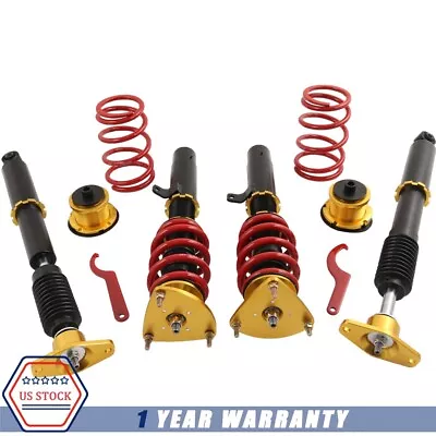 Assembly Coilovers Adjustable Height Struts Shocks Kit NEW For Mazda 3 2004-2013 • $219.97