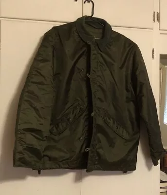 VTG Military Extreme Cold Weather Impermeable Jacket Sz L Alpha Industries • $32