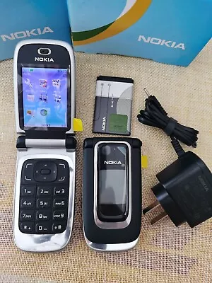 Nokia 6131 Cell Phone Black (Unlocked) Flip Classic GSM Quad-Band Mobile Phone • $55