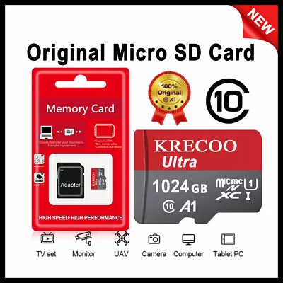 Micro SD Card TF 128GB 256GB Ultra Class10 Phone Tablet Memory 4K Camera Tablet • $4.49