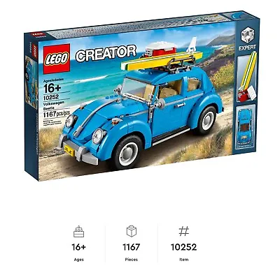 Brand New Sealed Lego Creator Volkswagen Beetle (10252) Retired • $220